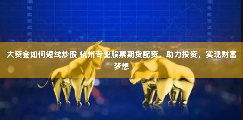 大资金如何短线炒股 杭州专业股票期货配资,助力投资,实现财富梦想